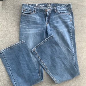Loft, jeans, size 12, modern boot cut